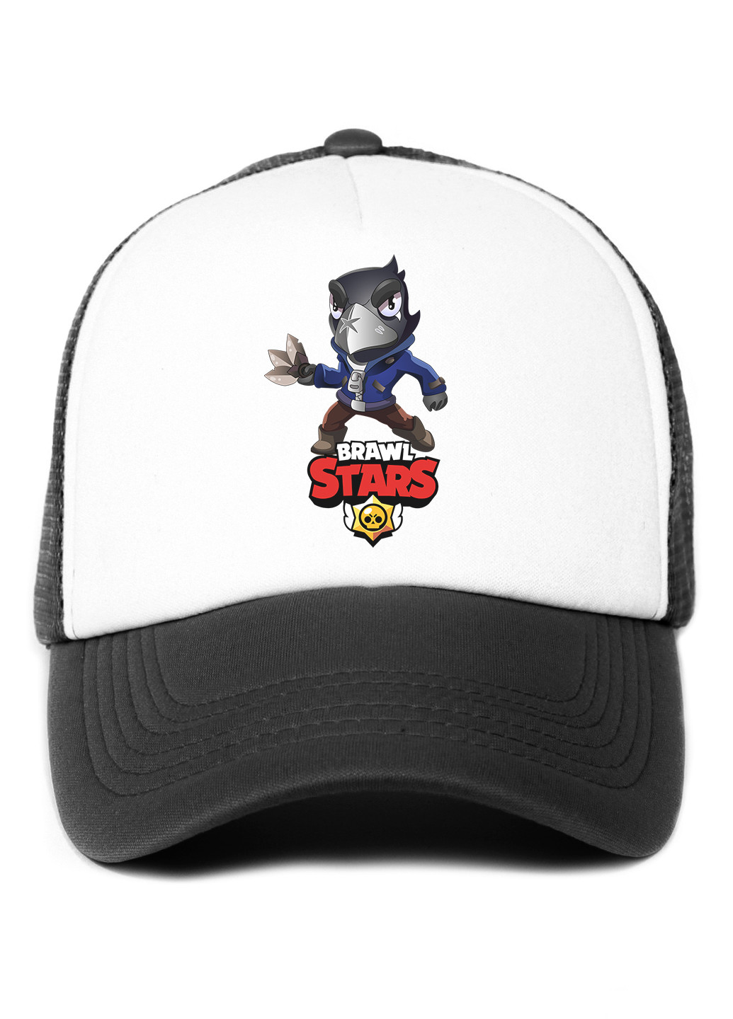 Кепка Тракер дитяча Ворон Бравл Старс (Crow Brawl Stars) (33404-1059) MobiPrint (220769644)
