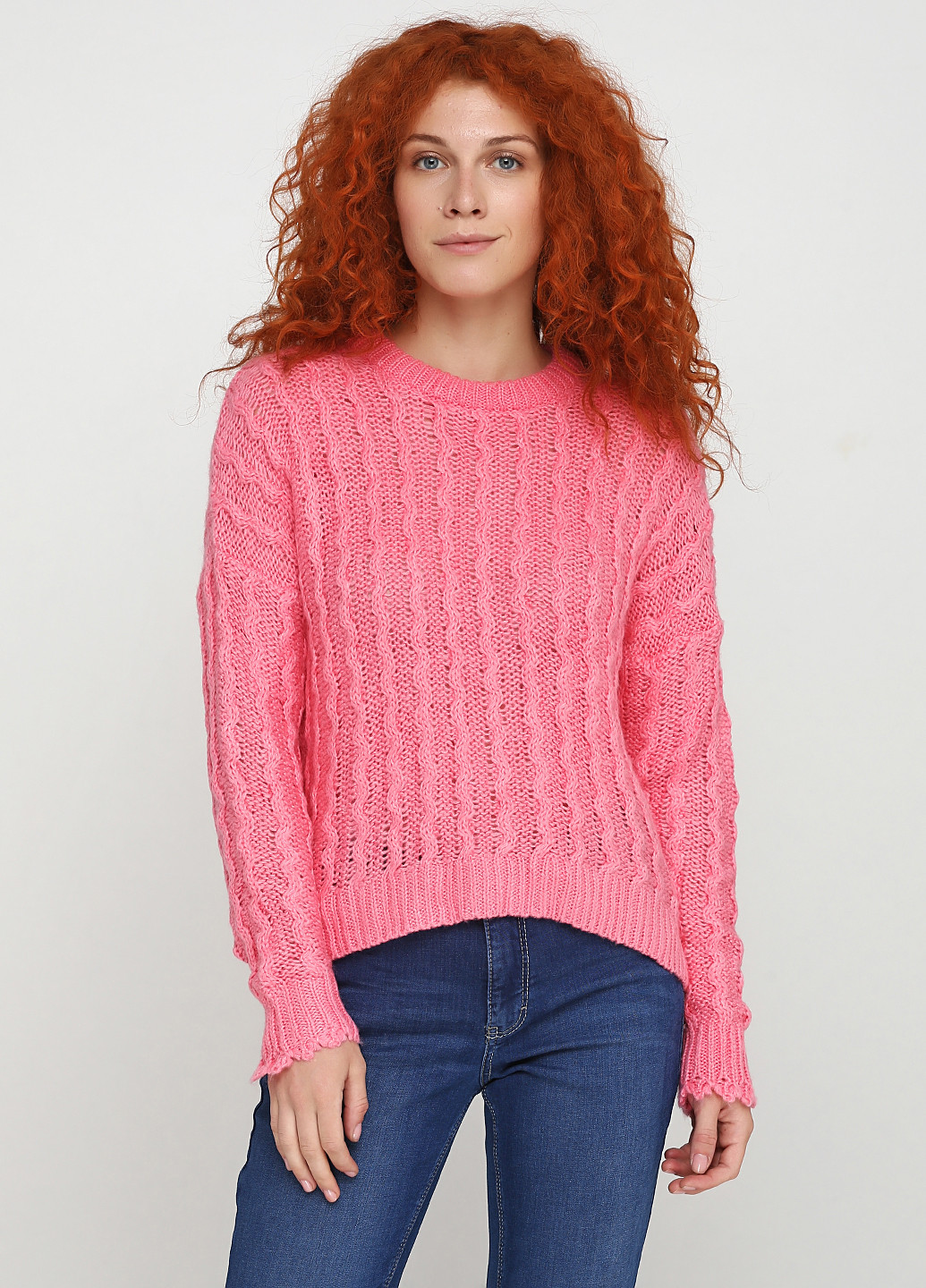Розовый демисезонный джемпер джемпер H&M