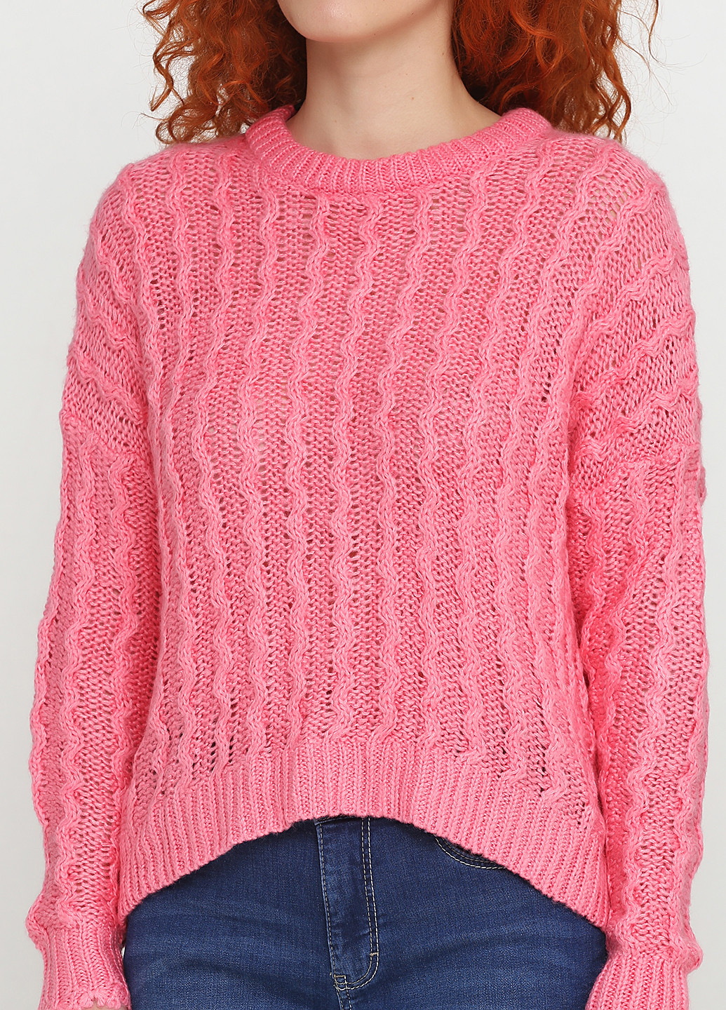 Розовый демисезонный джемпер джемпер H&M