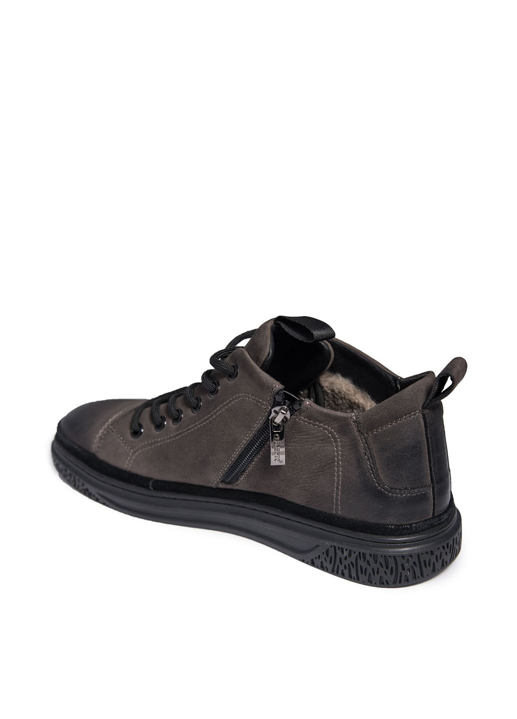 Темно-серые зимние ботинки Clemento