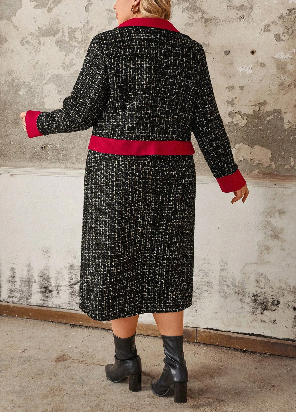 Костюм (жакет, спідниця) SHEIN (365497588)