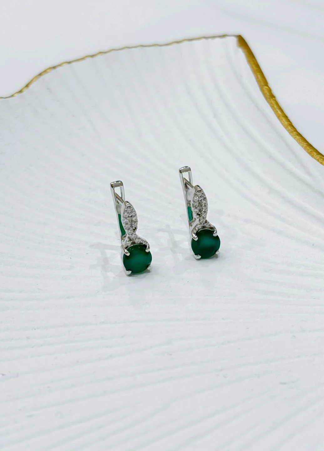 Сережки Silver Flame (307258506)