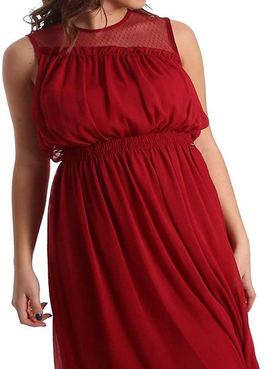 Красное вечернее платье Liu Jo однотонное