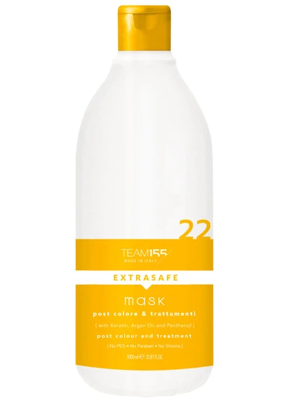 Маска для волосся після фарбування і технічних процедур 22 Extrasafe Post Color And Treatment Mask Team 155 (250112698)