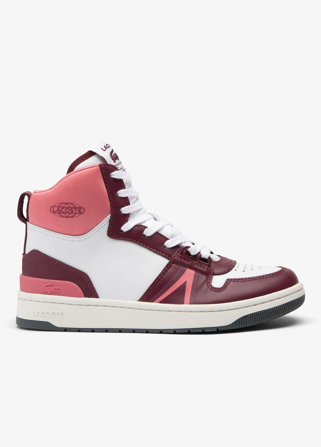 Красные кеды Lacoste L001