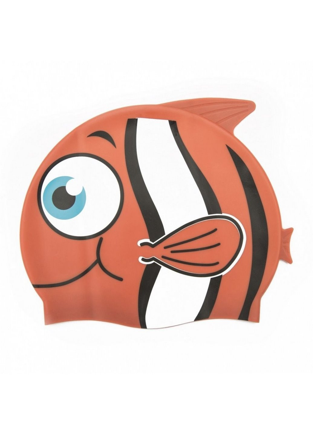 Шапочка для плавания 26025 в форме рыбки (Оранжевый) Bestway (229706371)