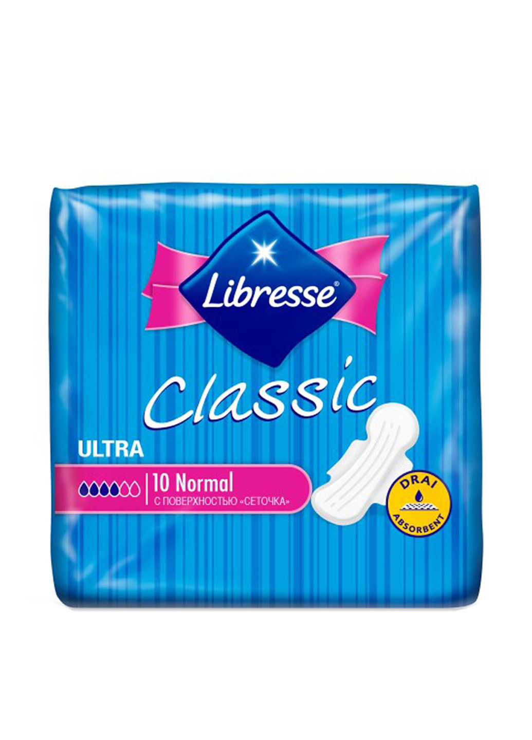 Прокладки Classic Ultra Dry Normal (10 шт.) Libresse (79334598)