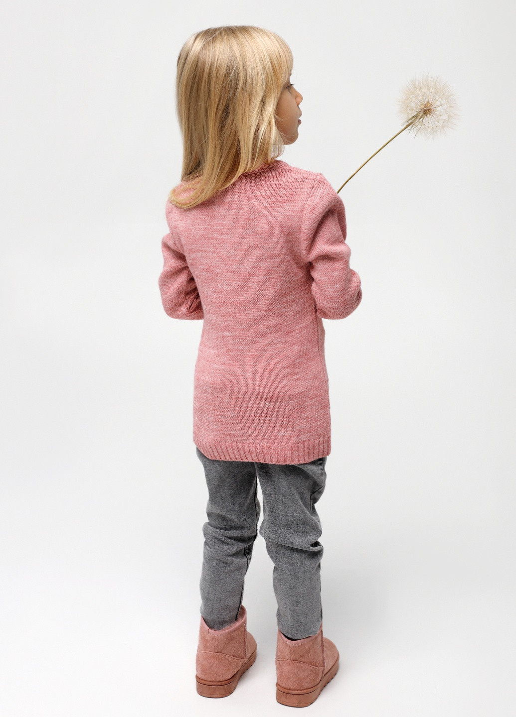 Рожевий зимовий светр Safari