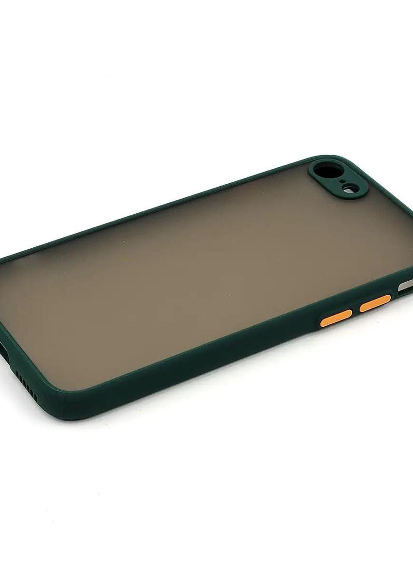 Силиконовый Чехол Накладка Avenger Totu Series Separate Camera Для iPhone 7/8/SE 2020 Dark Green No Brand (254091569)