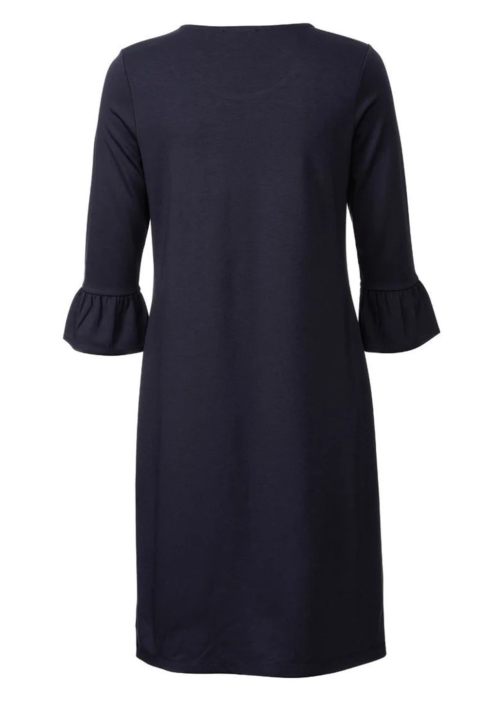 Темно-синее кэжуал платье а-силуэт Esmara однотонное