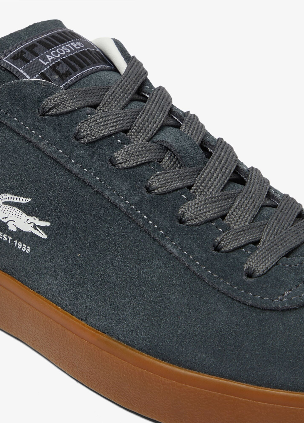 Темно-серые кеды Lacoste BASESHOT