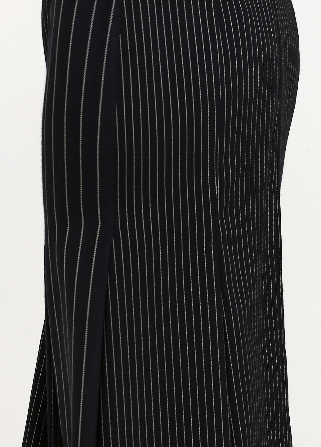 Черная кэжуал в полоску юбка Stella McCartney клешированная