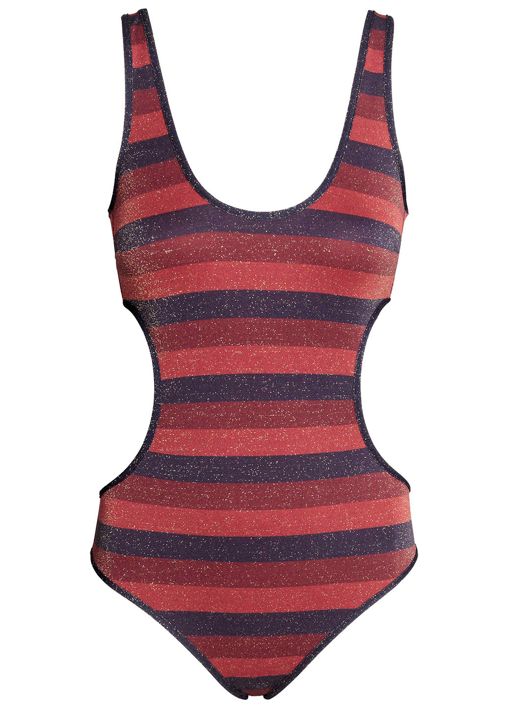 Комбинированный летний купальник монокини, слитный H&M