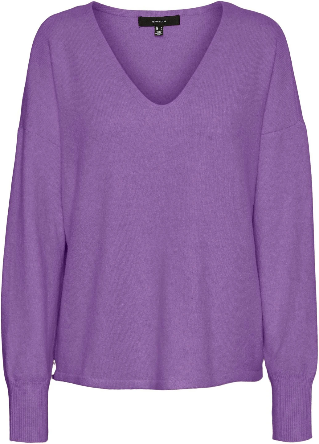 Светло-фиолетовый демисезонный свитер Vero Moda