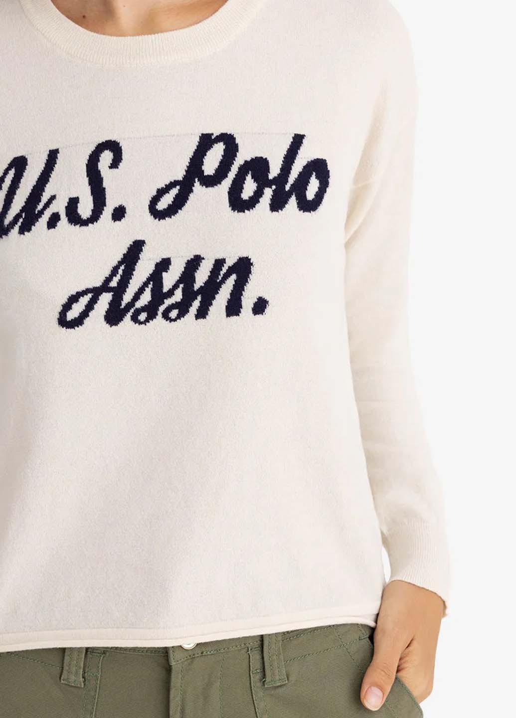 Кремовий демісезонний джемпер джемпер U.S. Polo Assn.