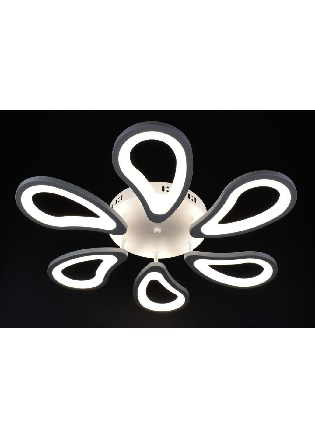 Люстра потолочная LED с пультом A2296/6-wh Белый 8х61х61 см. Sunnysky (253122431)