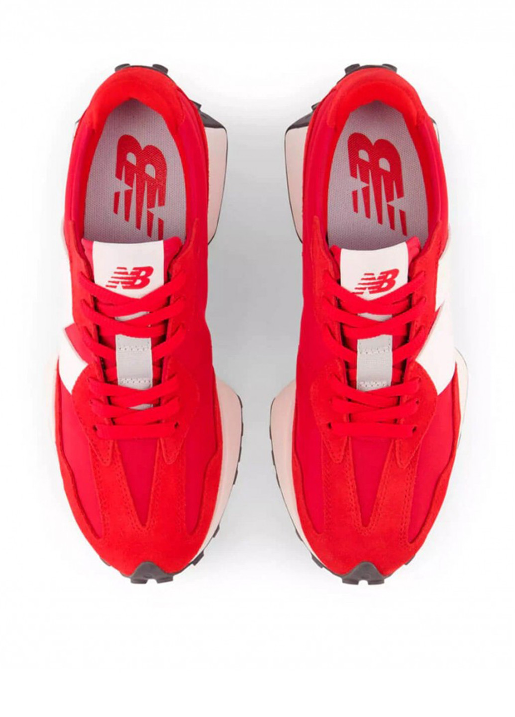 Красные всесезонные кроссовки New Balance 327 V1