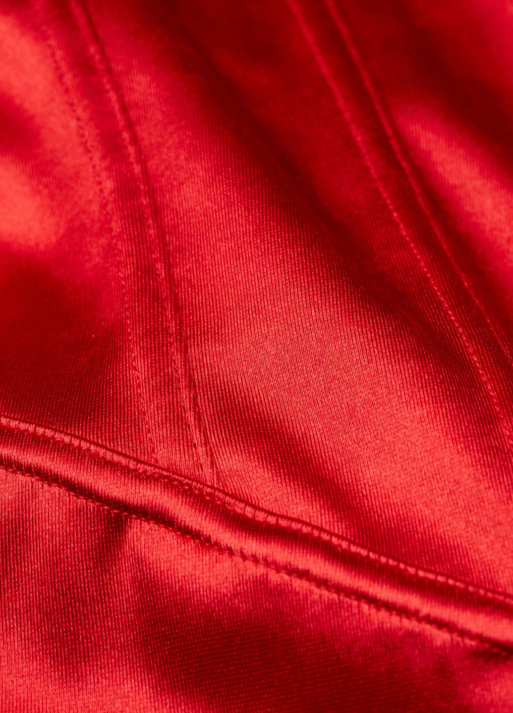 Красное кэжуал платье футляр H&M однотонное