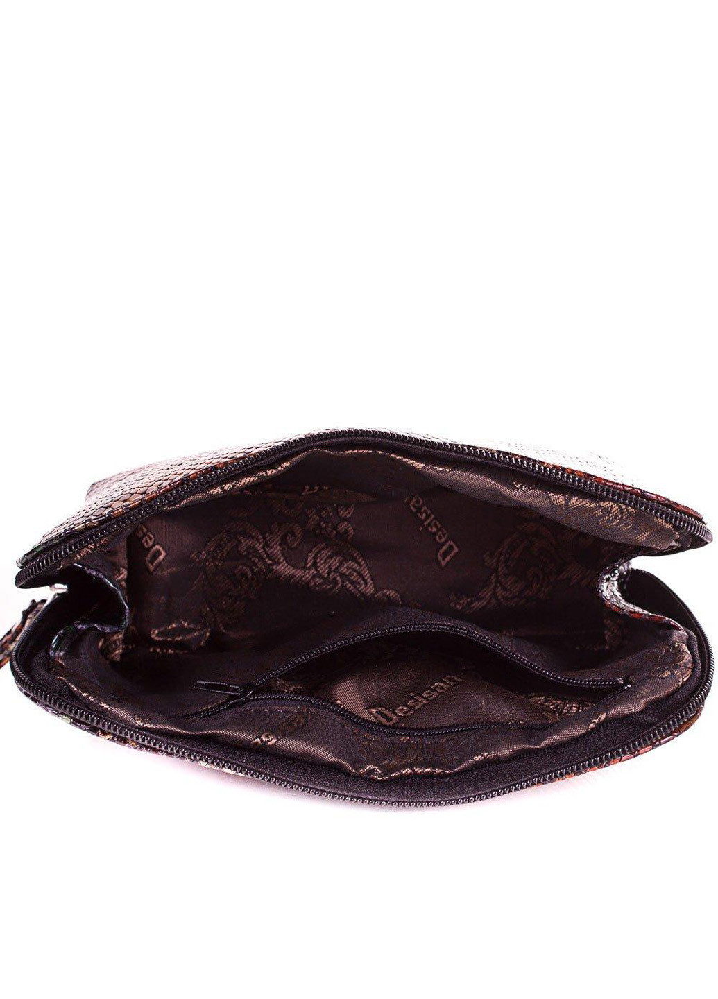 Женская кожаная косметичка 17,5х11х6,5. см Desisan (205132693)