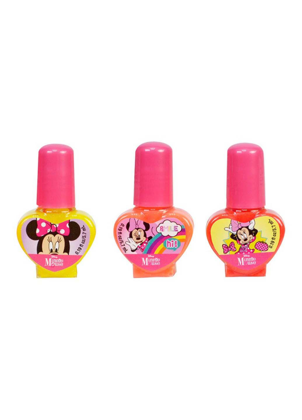 Набор лаков для ногтей Minnie в металлическом футляре Markwins (253274014)
