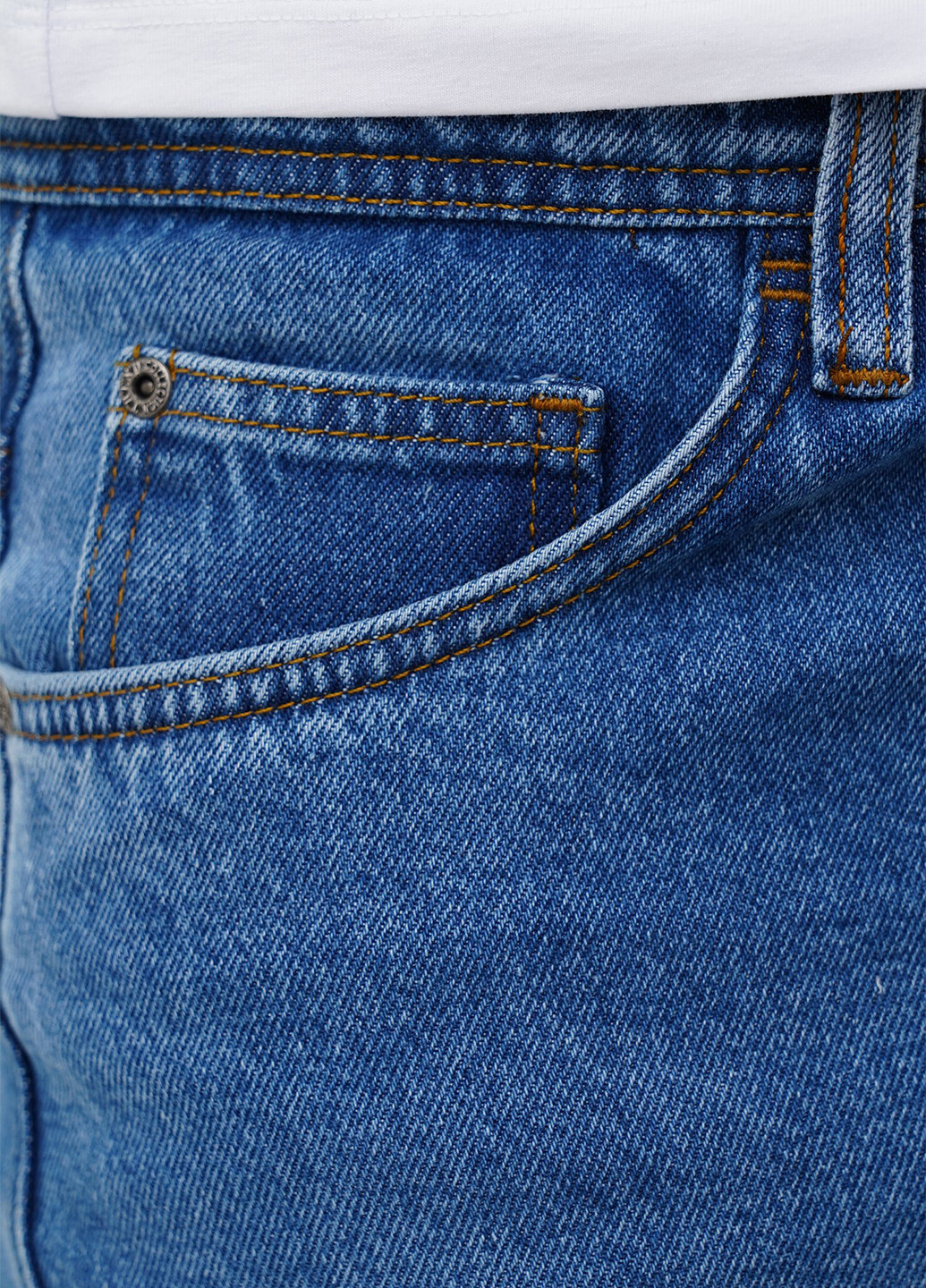 Светло-синие демисезонные баллоны джинсы Trend Collection