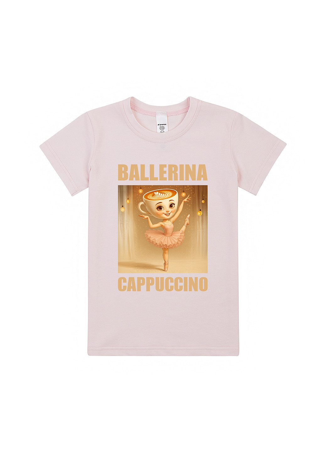 Розовая летняя футболка Garnamama