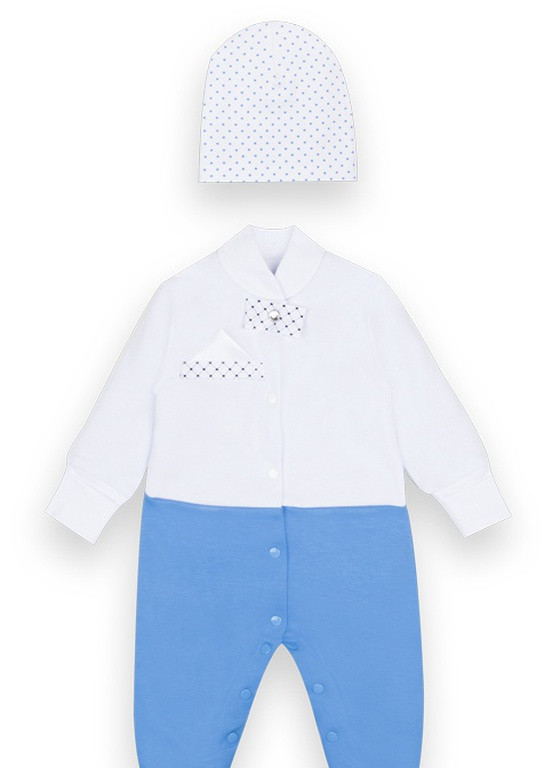 Блакитний демісезонний дитячий комплект для хлопчика Габби