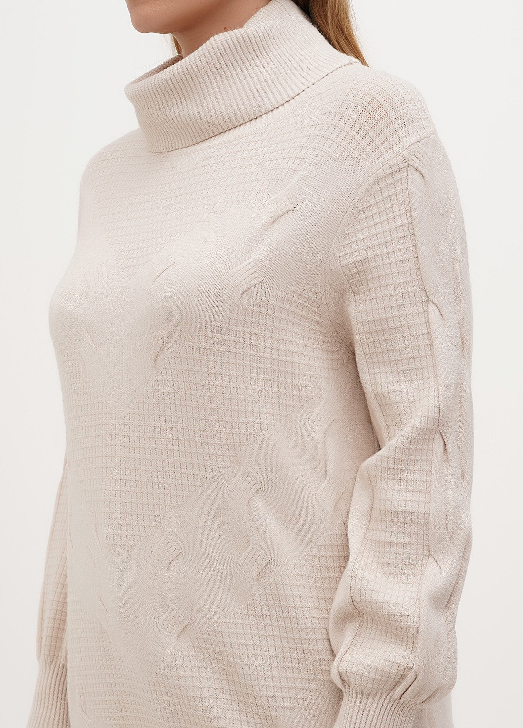 Светло-бежевый демисезонный свитер Anne