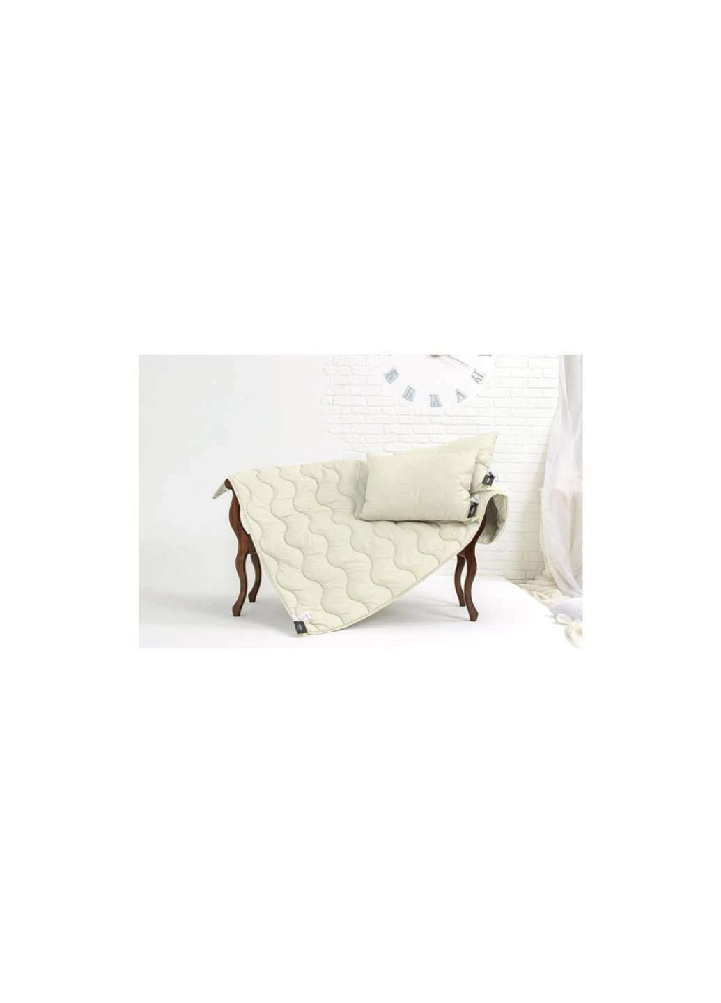 Одеяло MirSon Набор BamBoo №1686 Eco Light Creamy Одеяло 220х240+ подушки (2200002655859) No Brand (254012491)
