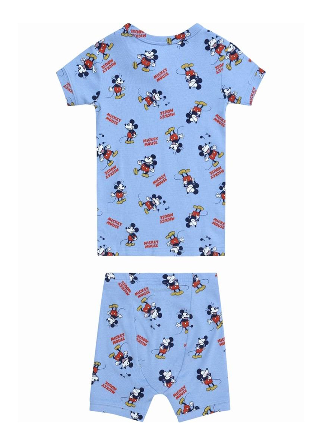 Голубая всесезон пижама (футболка, шорты) футболка + шорты Gap