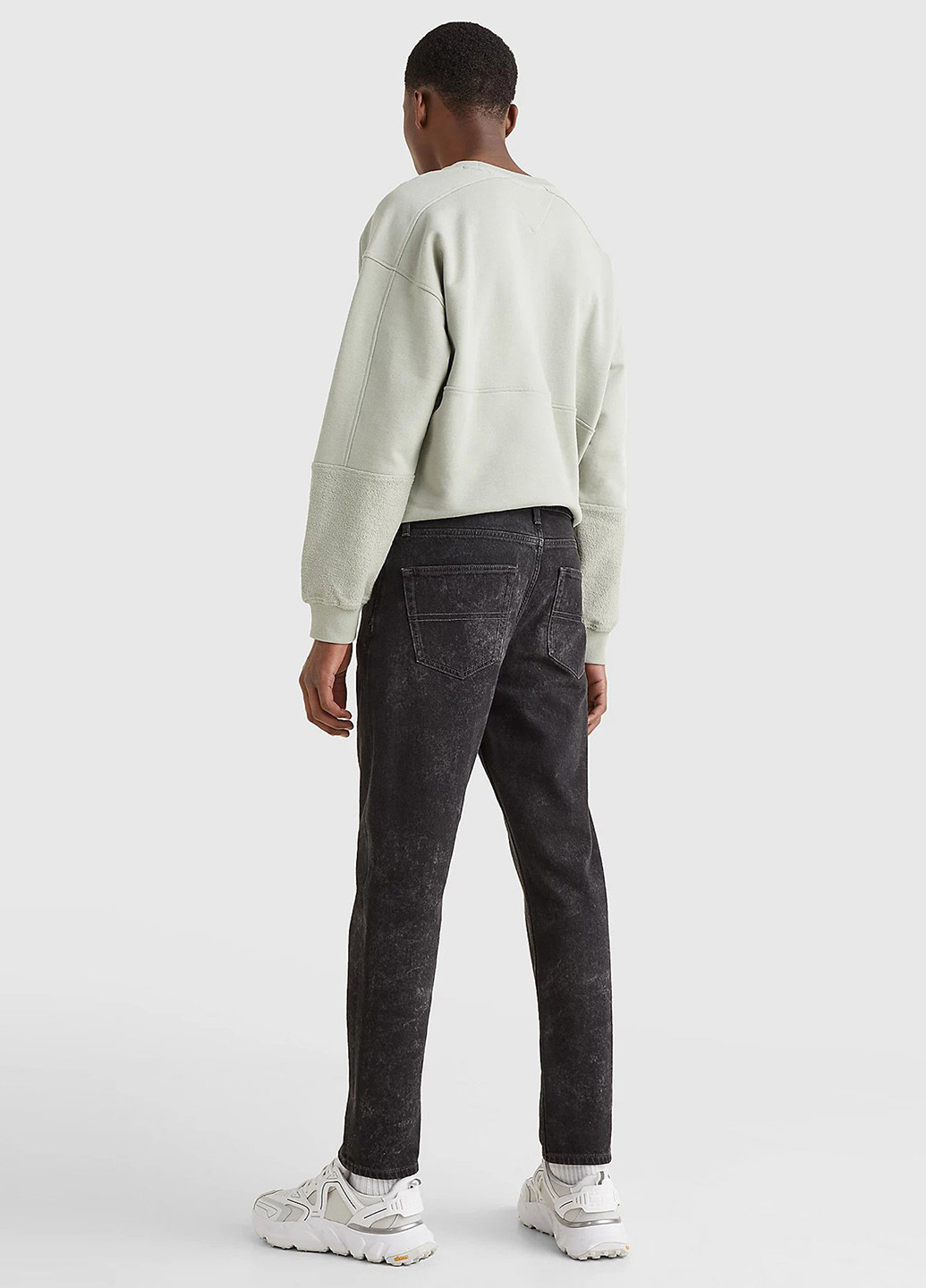 Темно-синие демисезонные прямые джинсы Tommy Jeans