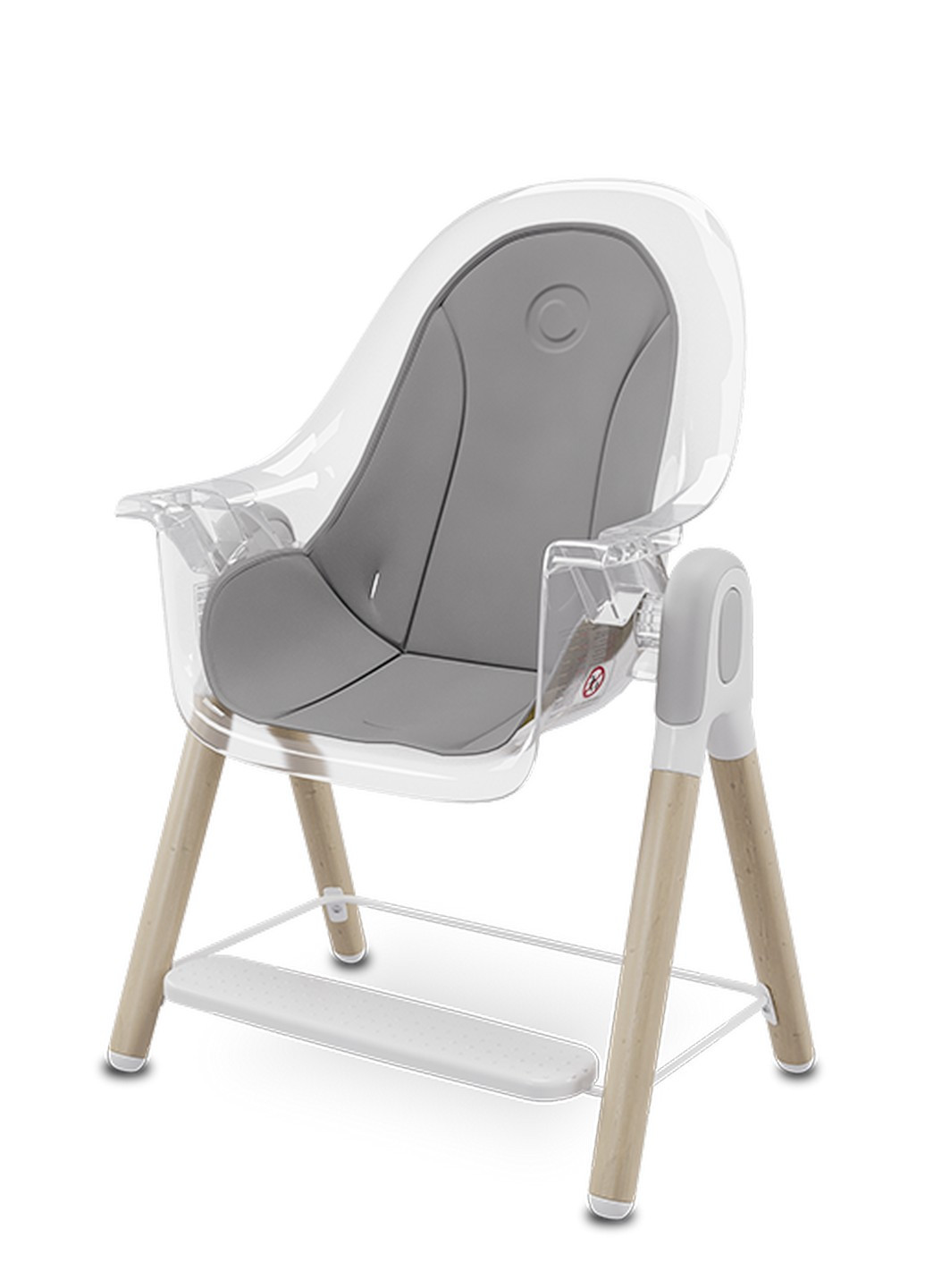 Детский стульчик для кормления 2 в 1 MAYA WHITE Lionelo (228879029)