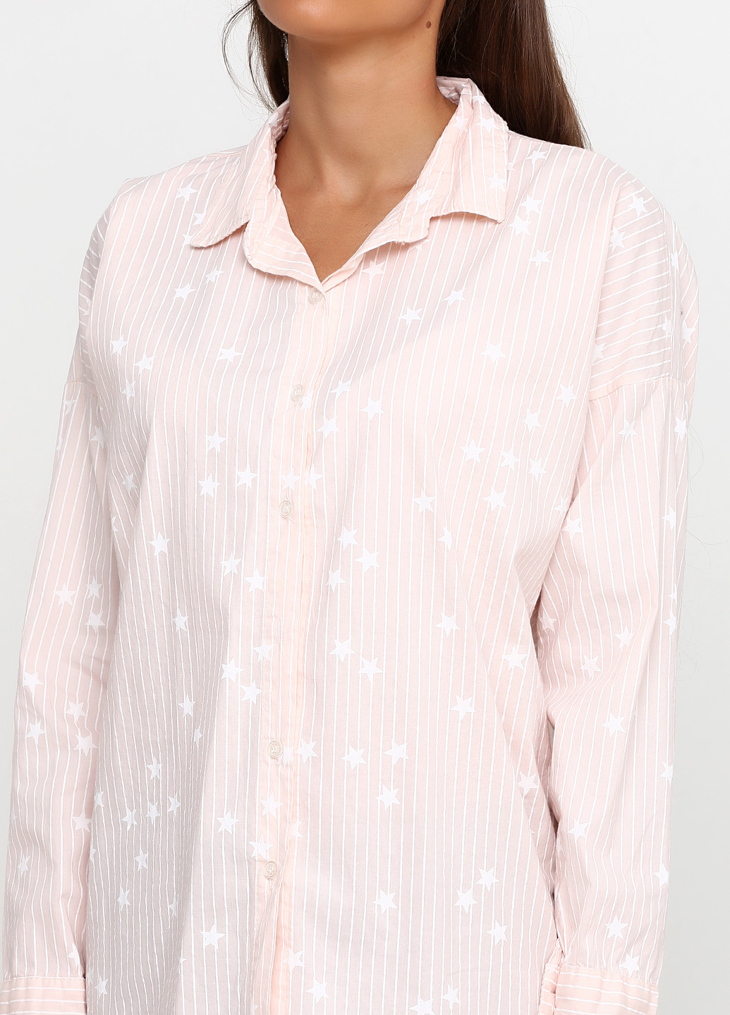 Персиковая демисезонная блуза Timiami