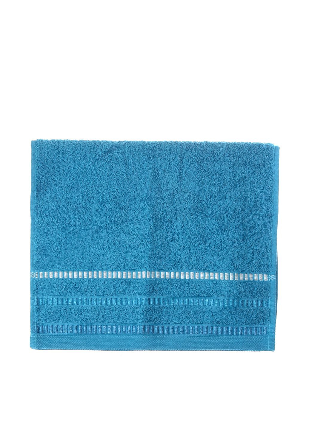 Miomare полотенце, 30х50 см однотонный голубой производство - Индия