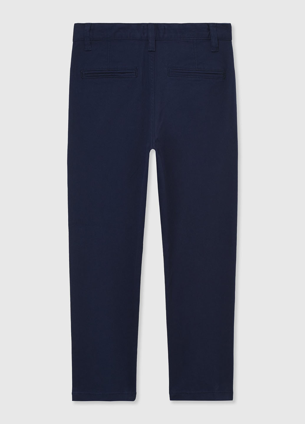Темно-синие кэжуал демисезонные брюки прямые United Colors of Benetton