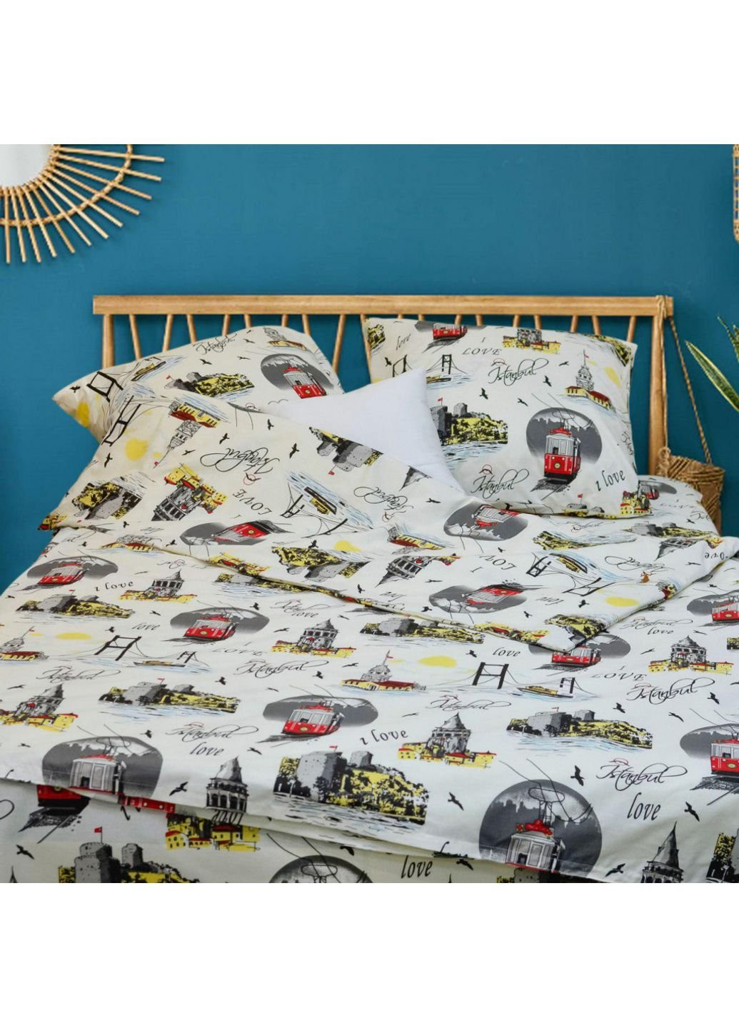 Постільна білизна 19022 Ранфорс євро (19022-ev) Viluta (254083310)