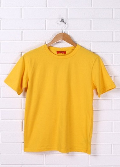 Желтая летняя футболка Sprider