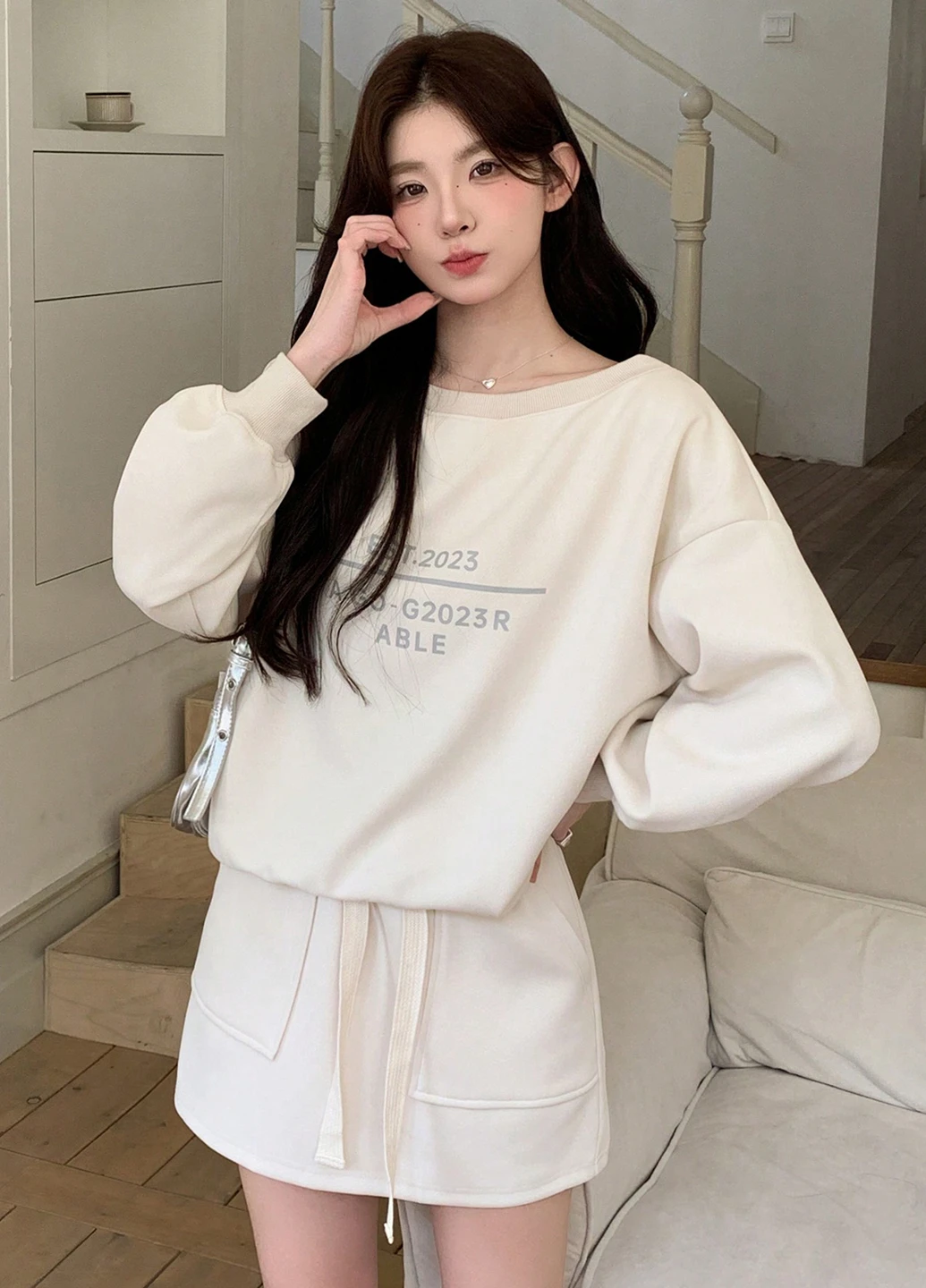 Костюм (свитшот, юбка) SHEIN (367802770)