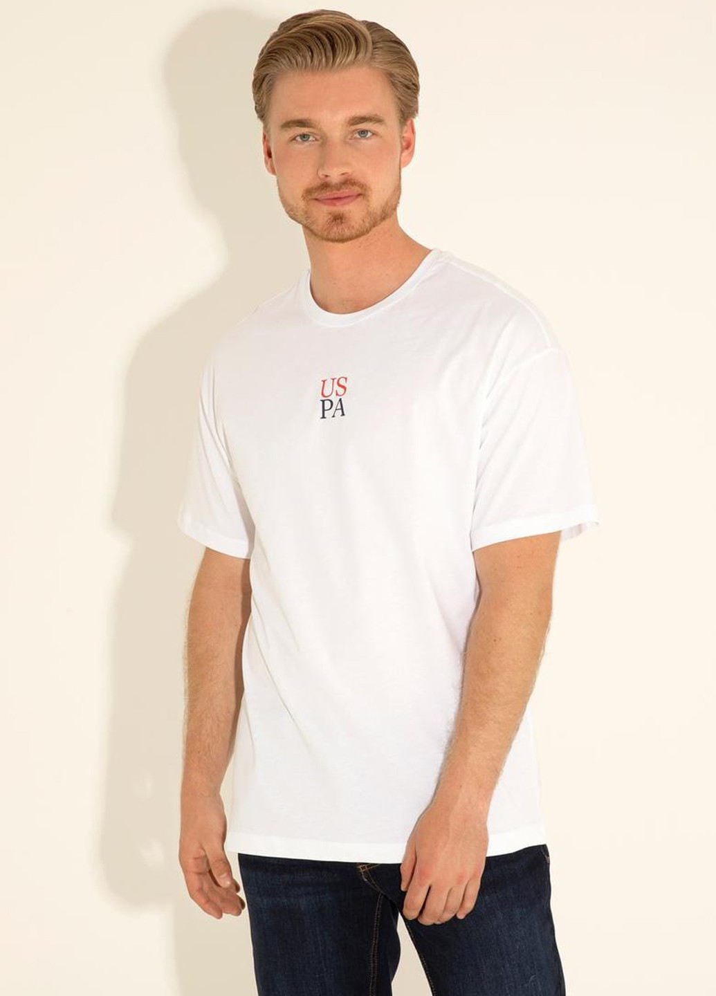 Біла футболка U.S. Polo Assn.