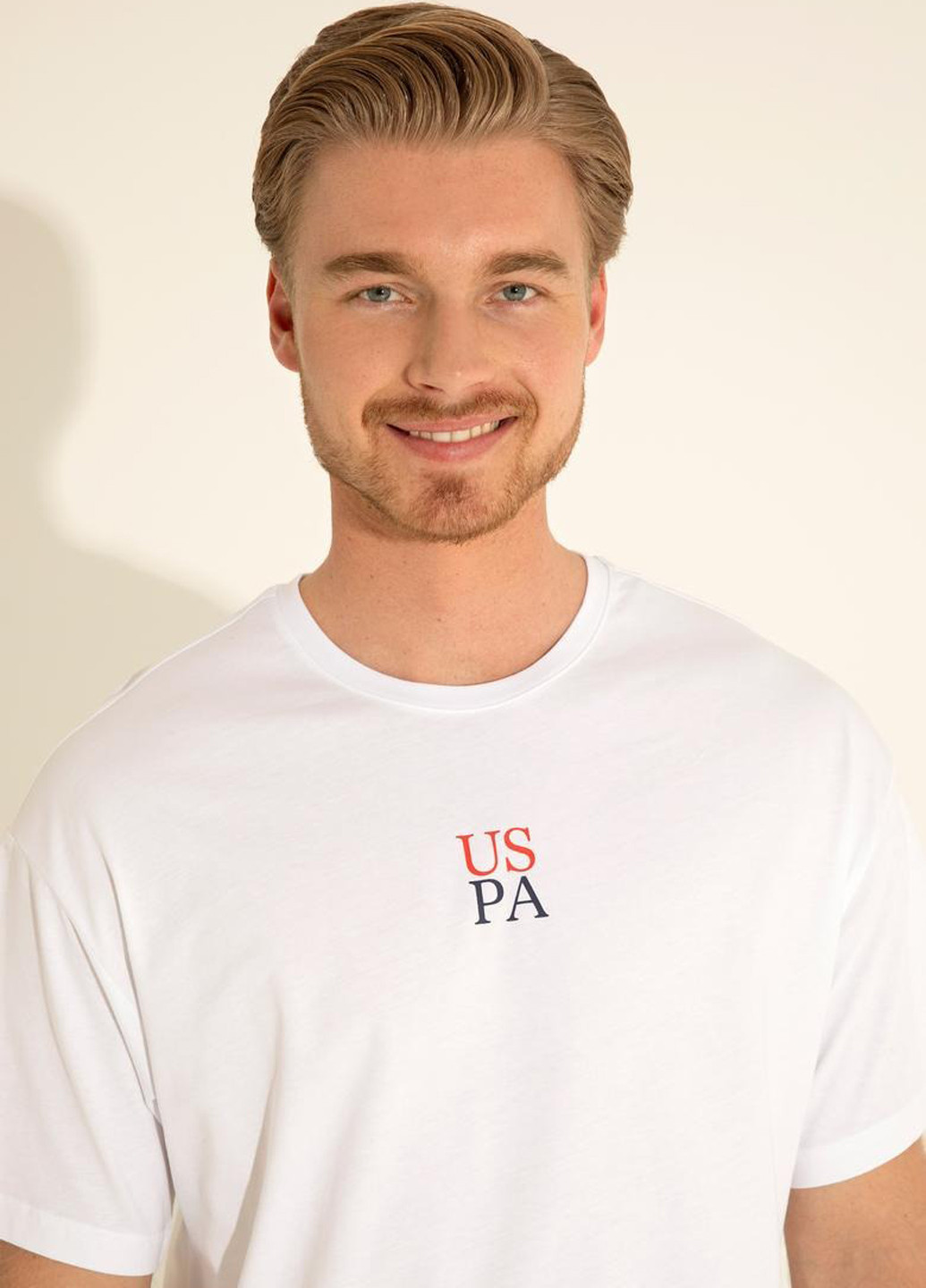 Біла футболка U.S. Polo Assn.