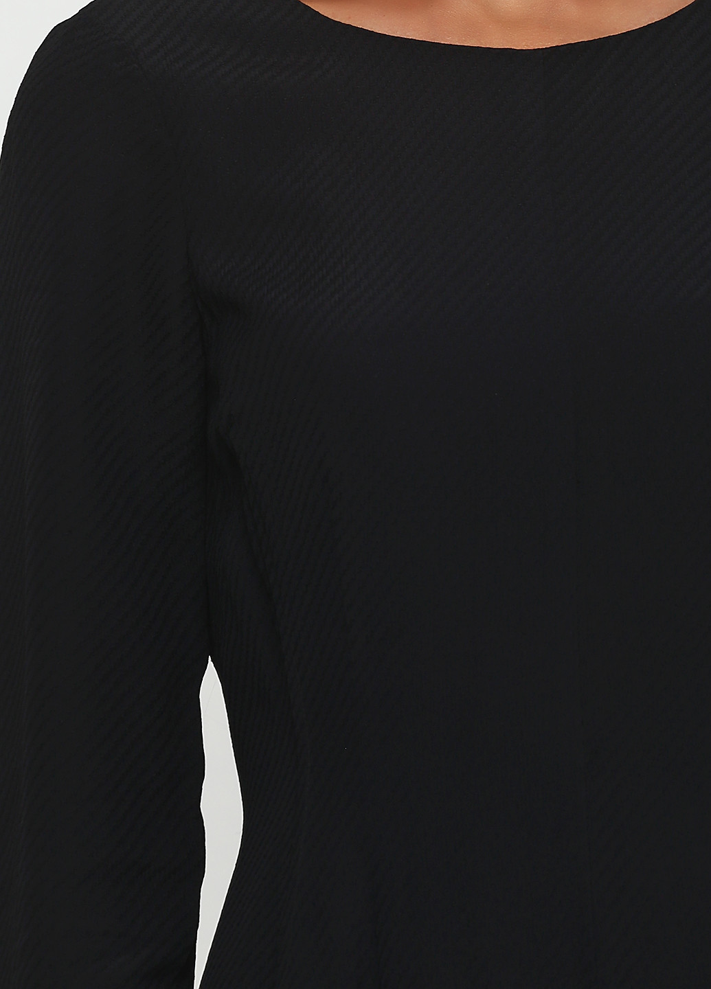 Черное кэжуал платье Sassofono