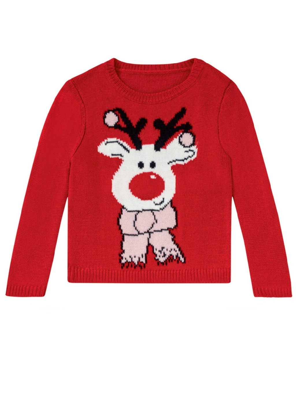Красный зимний свитер Lupilu
