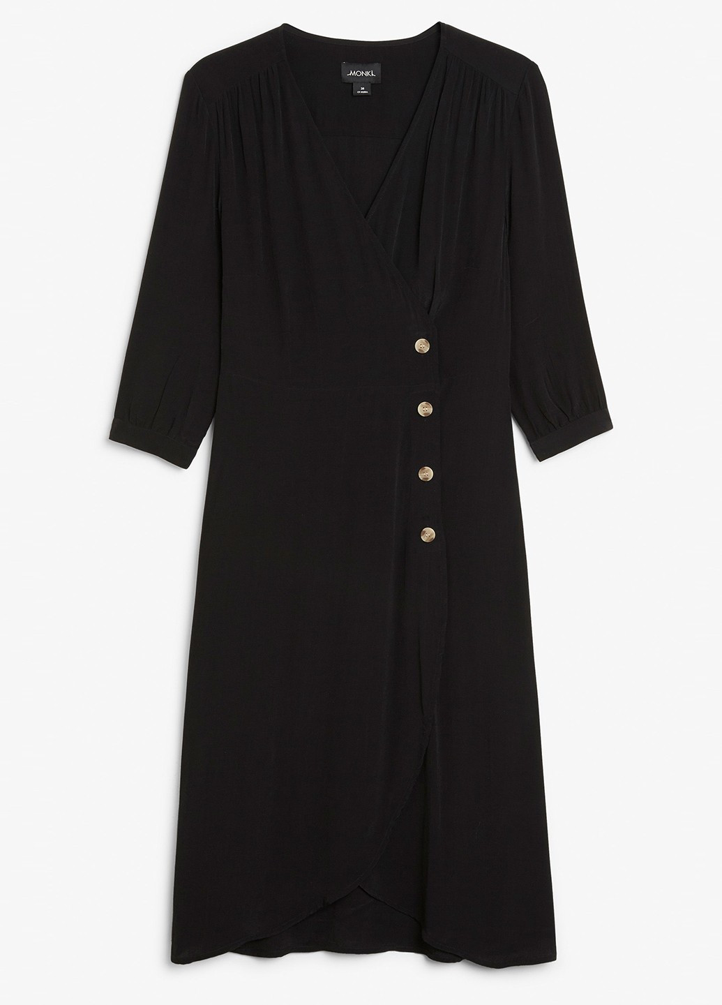 Чорна вечірня сукня Monki однотонна