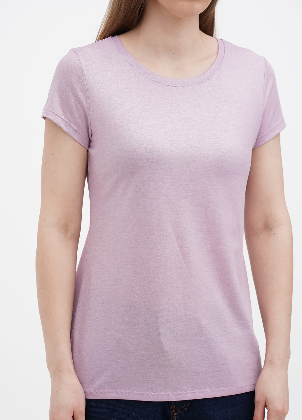 Фиолетовая летняя футболка Terranova