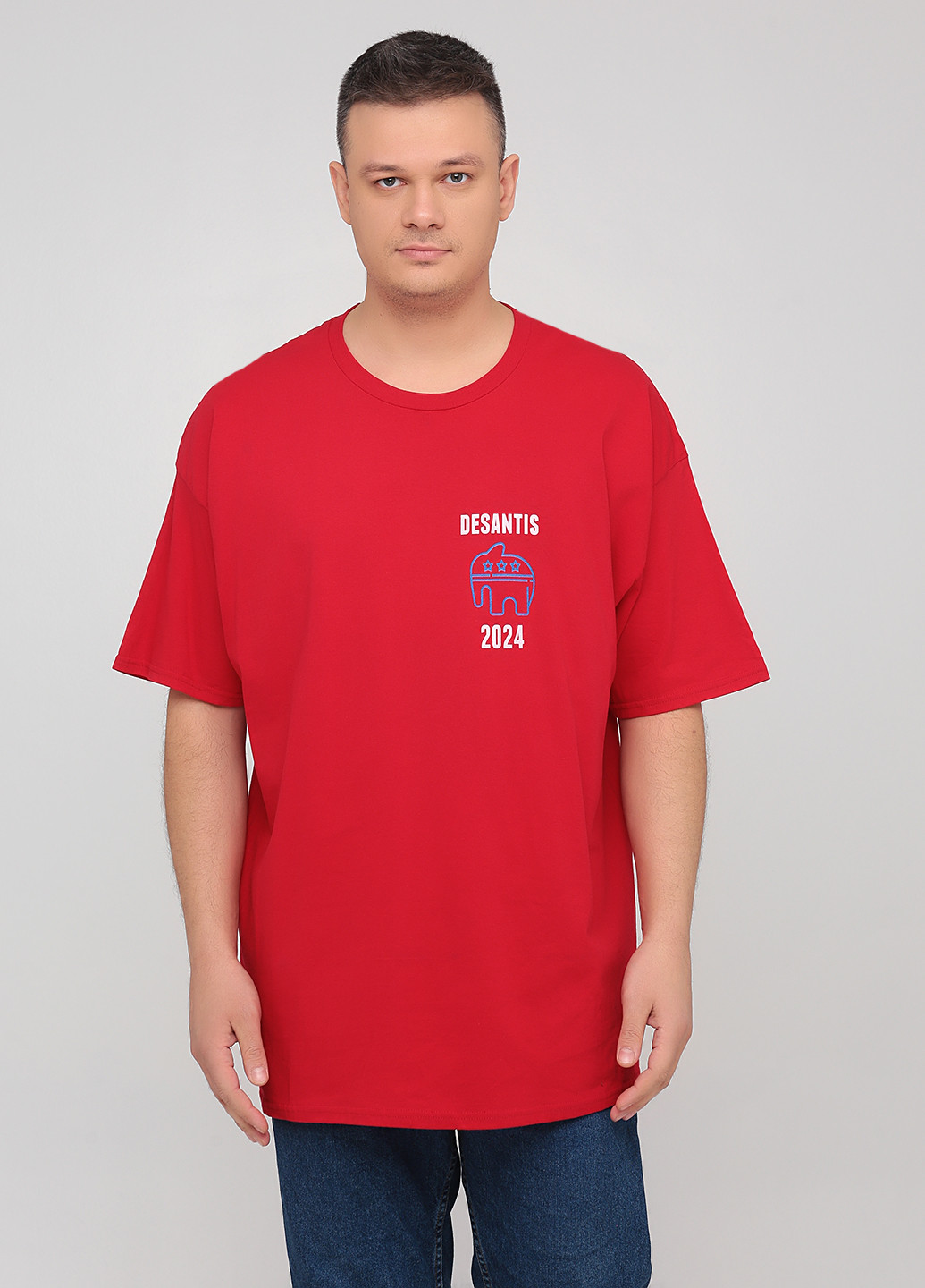 Червона літня футболка Hanes