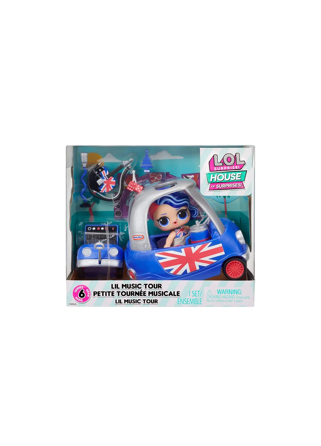 Игровой набор с куклой Музыкальное турне Хулиганки L.O.L. Surprise! 583783 (255292586)