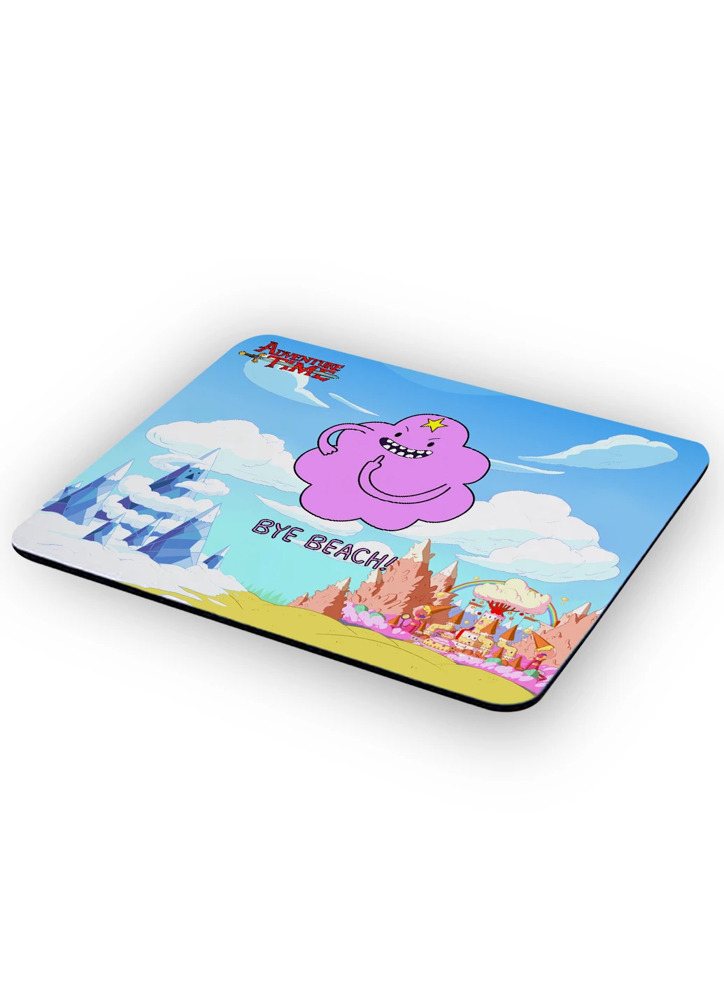 Килимок для мишки Принцеса бубльгум Час Пригод (Princess Bubblegum Adventure Time) (25108-1578) 22х18 см MobiPrint (222995253)