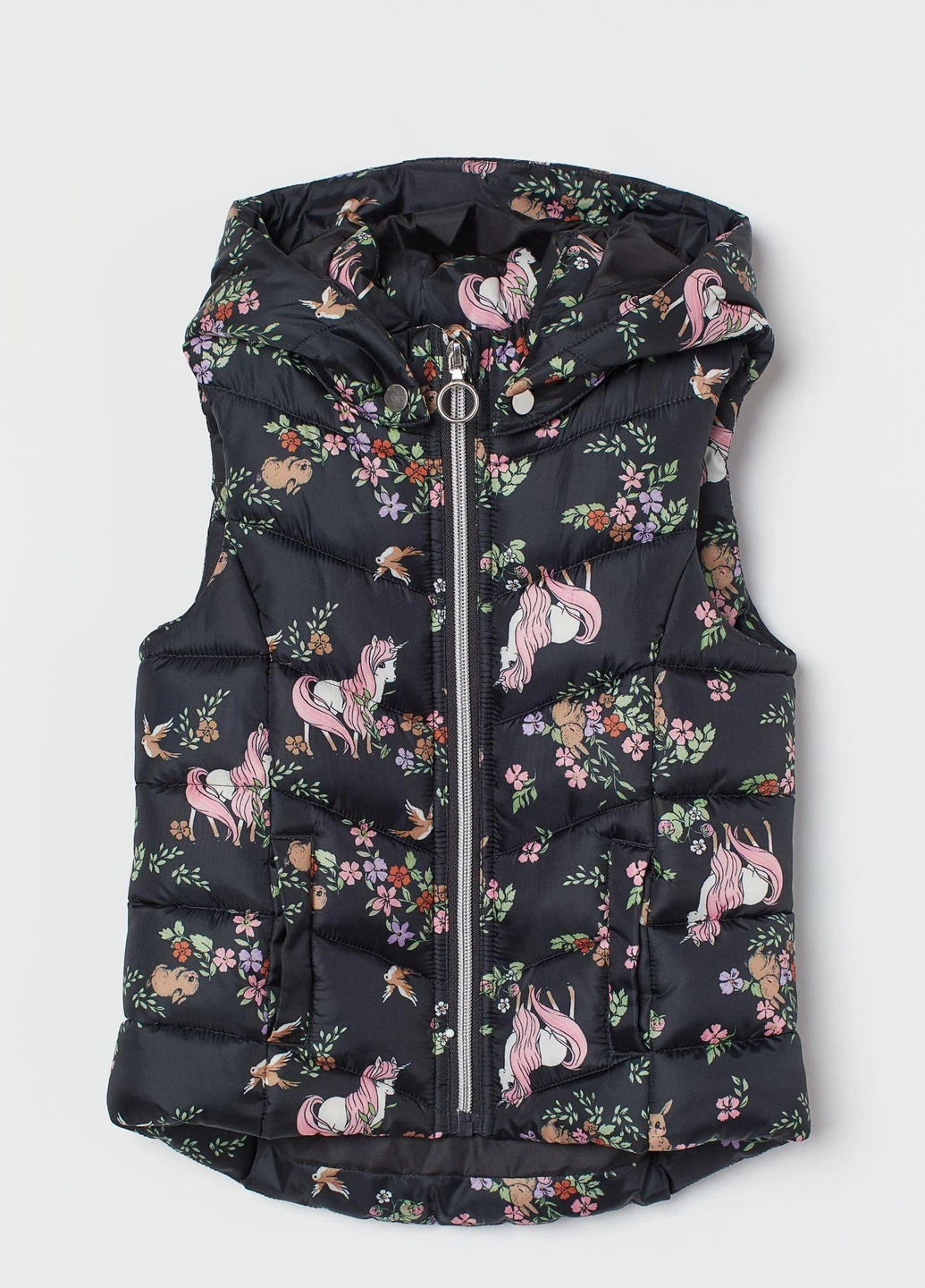 Жилет,чорний в візерунки, H&M (254866706)