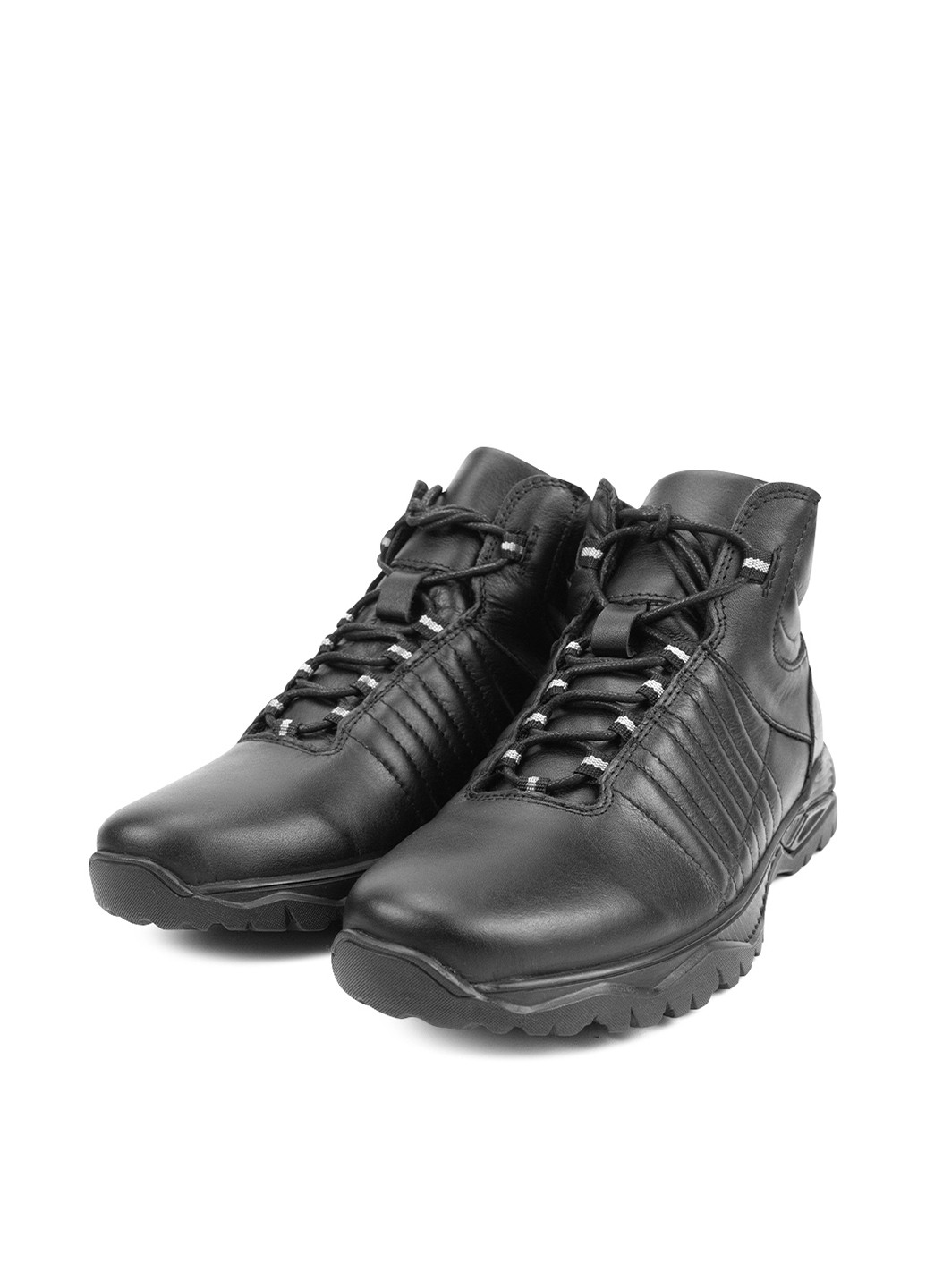 Черные осенние ботинки хайкеры Lioneli