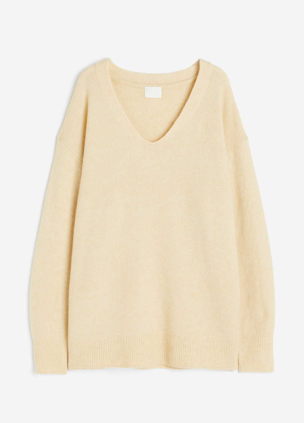 Светло-желтый зимний пуловер пуловер H&M